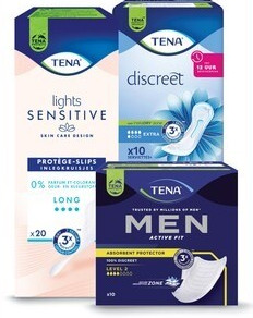 TENA en TENA Men enkelpakken