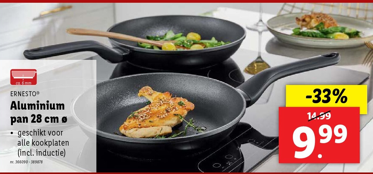 Aluminium pan 28 cm ø