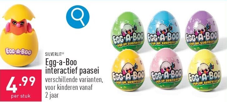 Egg-a-Boo interactief paasei