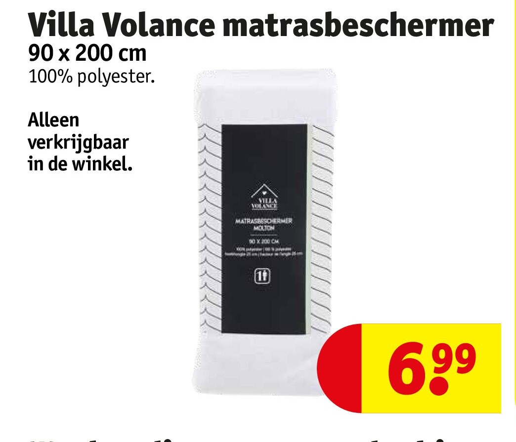 Villa Volance matrasbeschermer