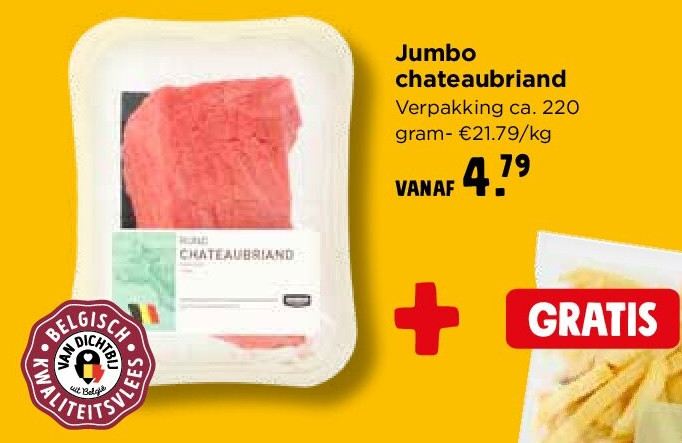 Jumbo chateaubriand