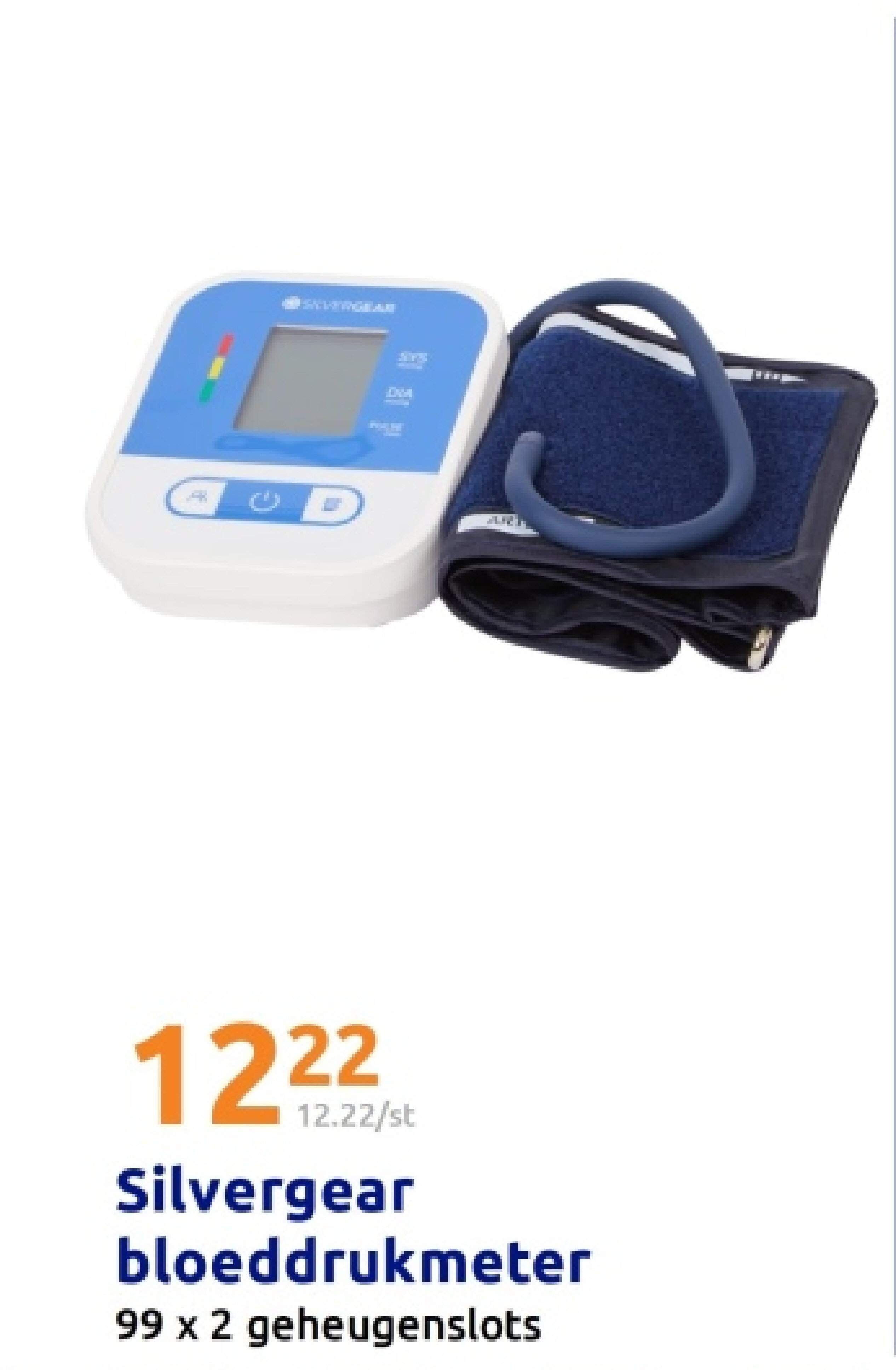 Silvergear bloeddrukmeter