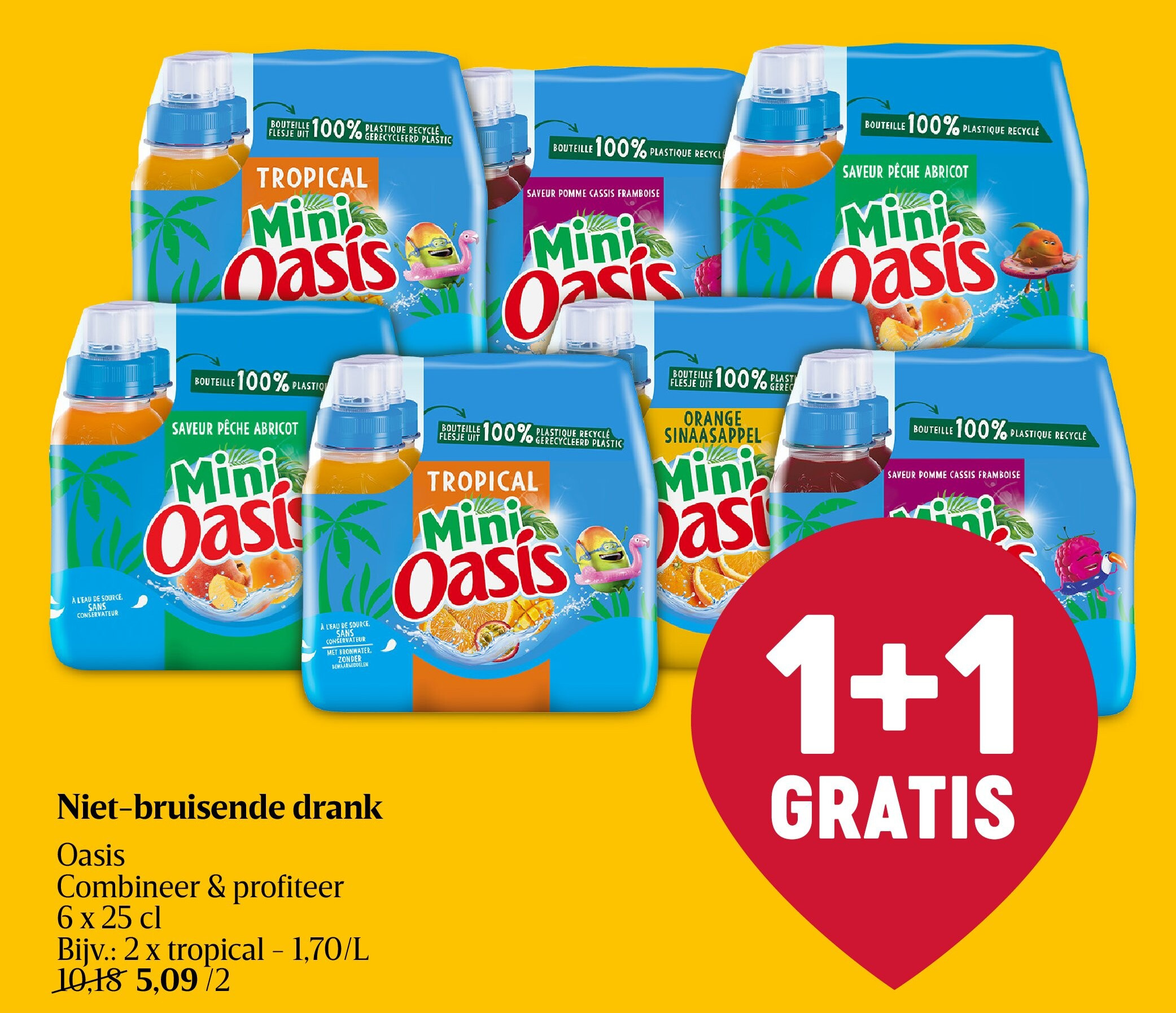 Niet-bruisende drank