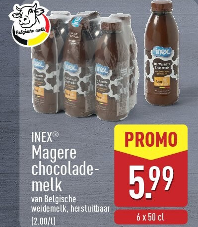 Magere chocolademelk