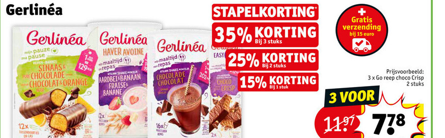 Go reep choco Crisp 2 stuks non