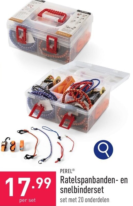 Ratelspanbanden- en snelbinderset