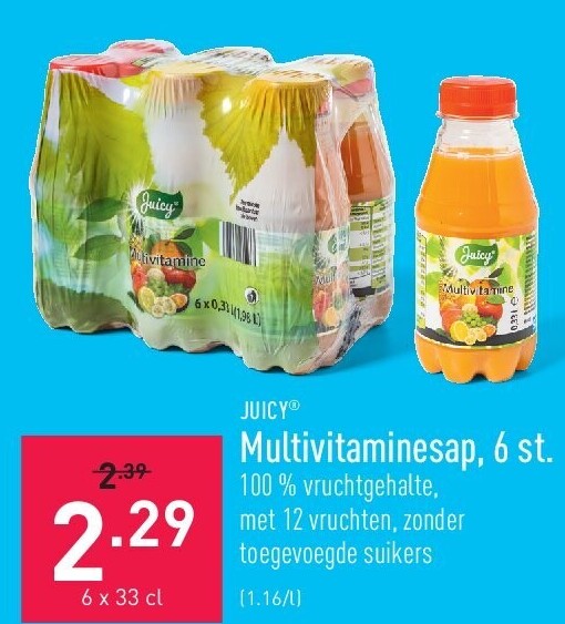 Multivitaminesap, 6 st.