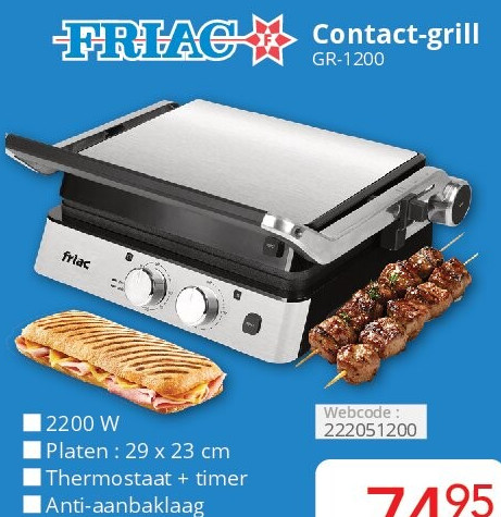 Contact-grill GR-1200