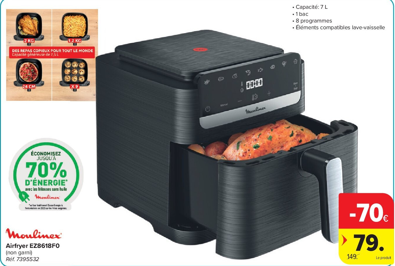 Moulinex Airfryer EZ8618F0