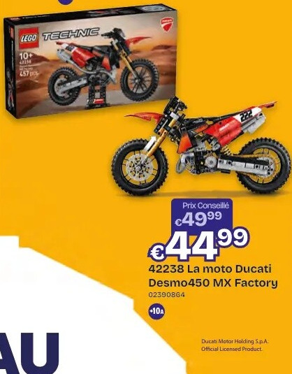 42238 La moto Ducati Desmo450 MX Factory