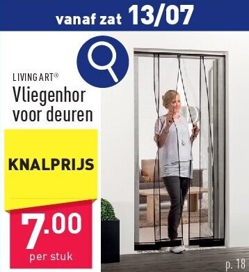 Vliegenhor voor deuren