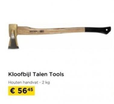 Kloofbijl Talen Tools