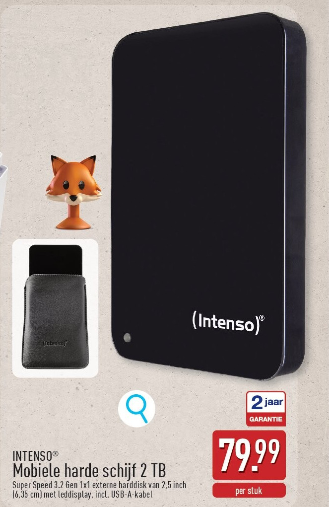 Mobiele harde schijf 2TB