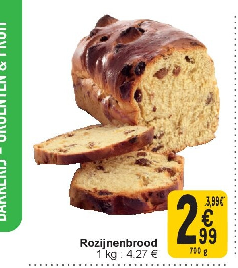 Rozijnenbrood