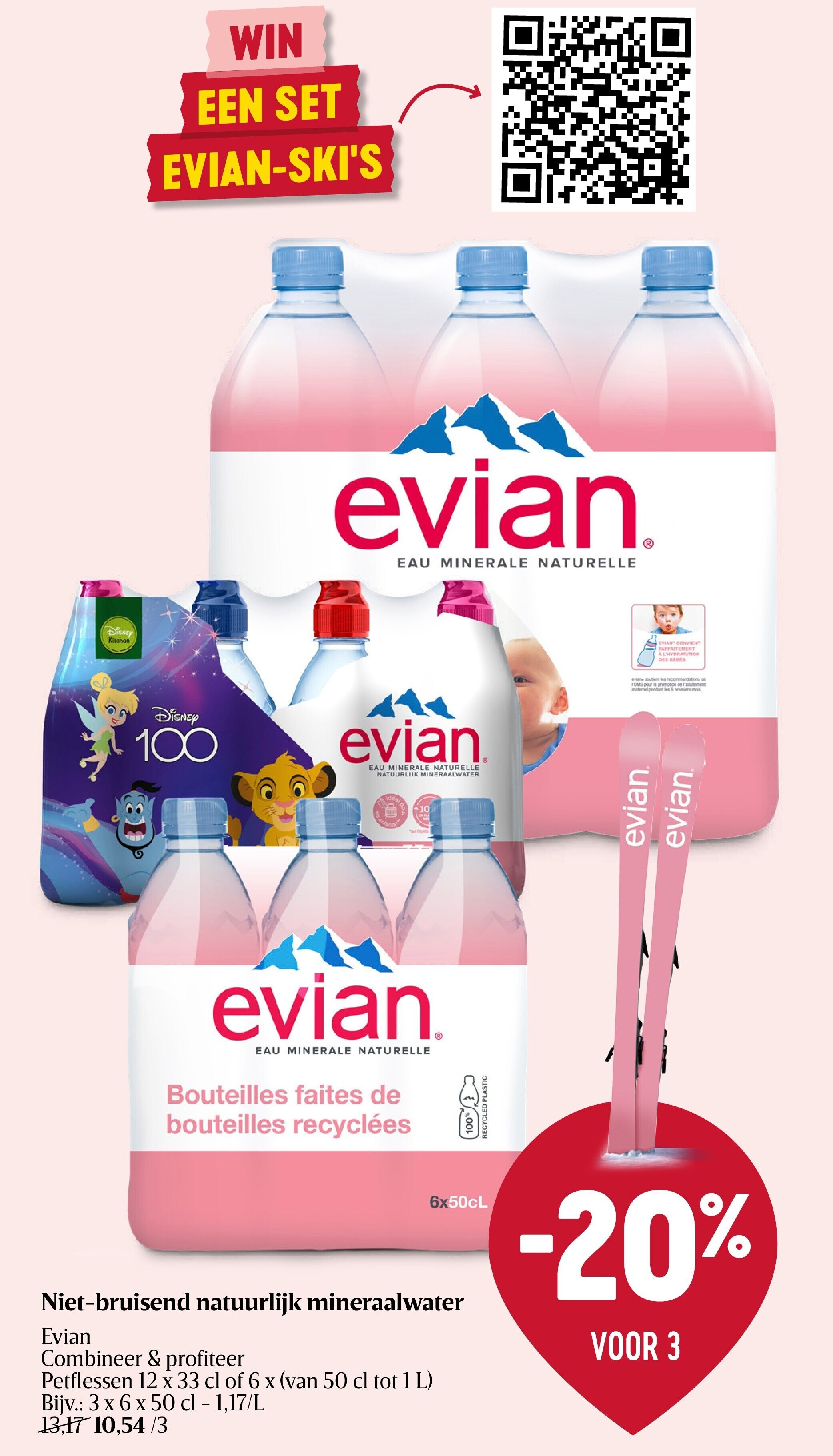 Niet-bruisend natuurlijk mineraalwater