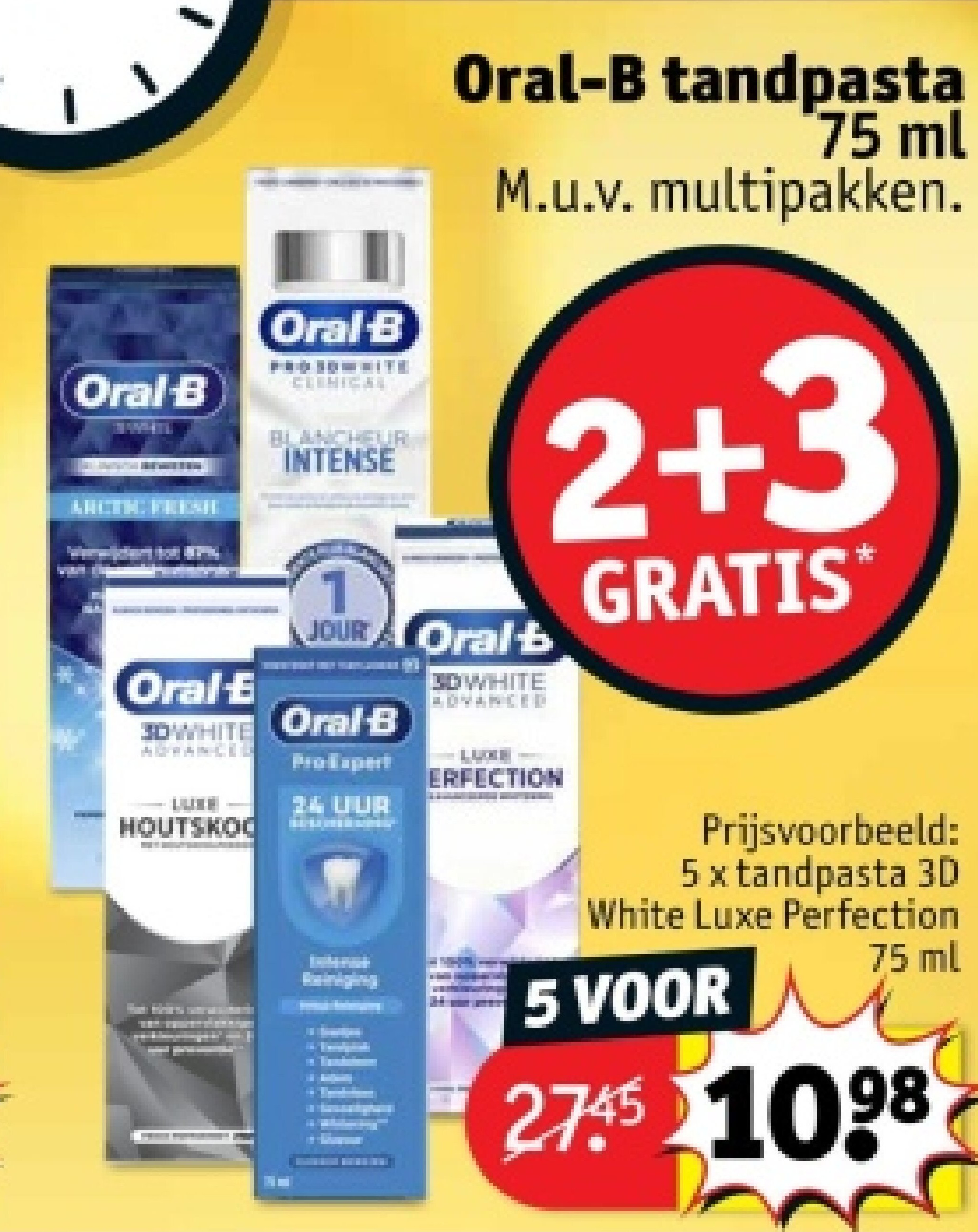 Oral-B tandpasta 75 ml