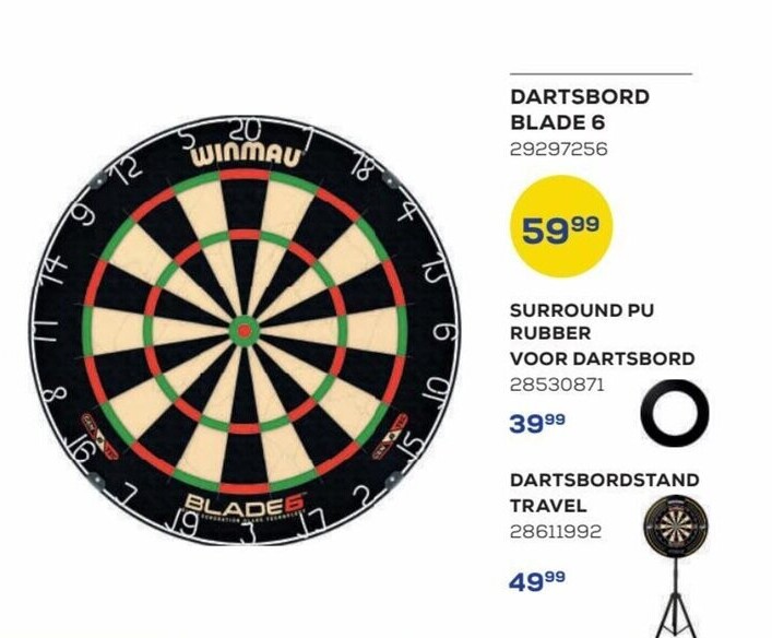 DARTSBORD BLADE 6