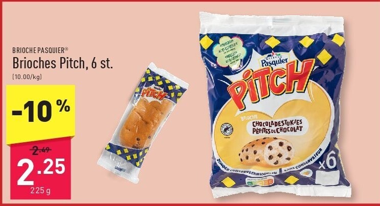 Brioches Pitch, 6st.