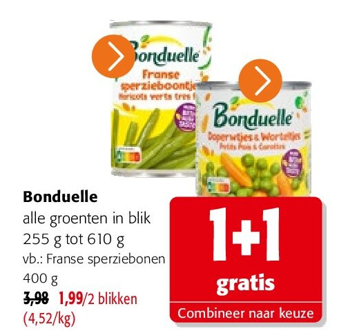Bonduelle Franse sperziebonen 400 g