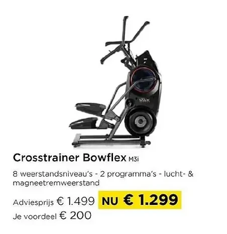 Crosstrainer Bowflex 3i