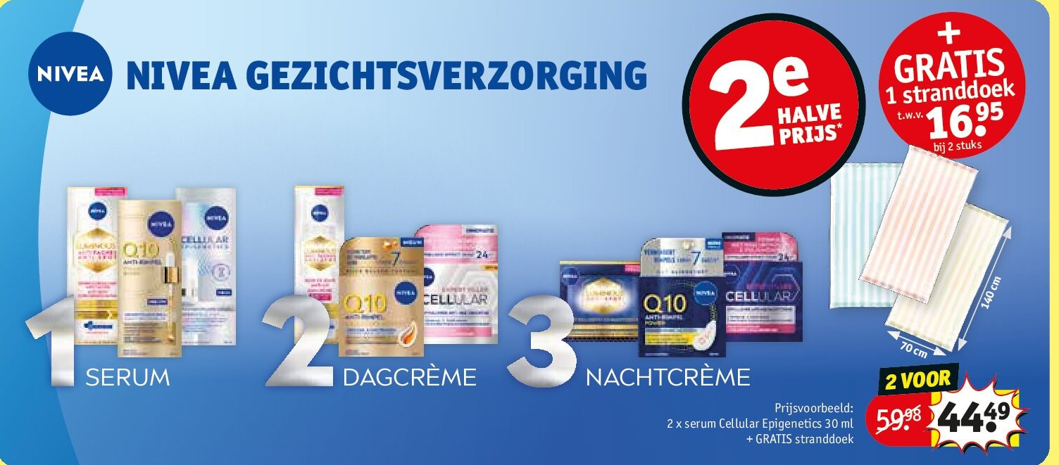 2 x serum Cellular Epigenetics 30 ml + GRATIS stranddoek
