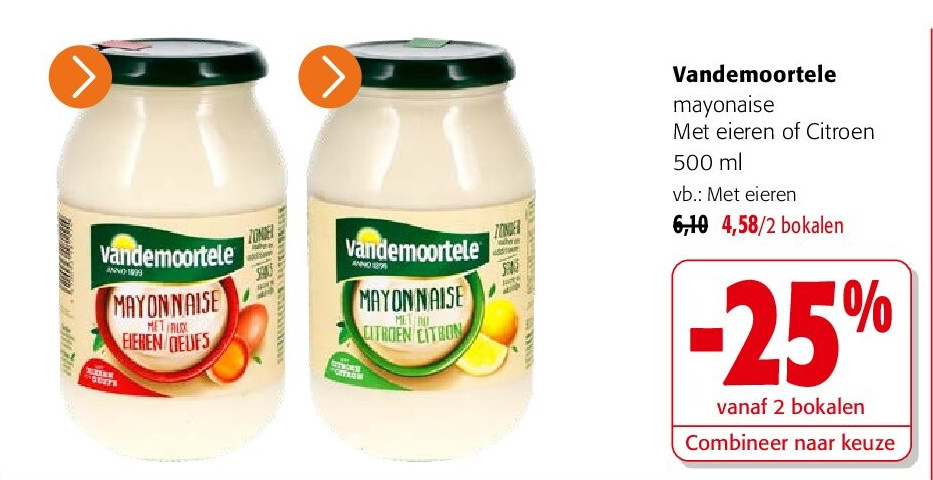 Vandemoortele Met eieren