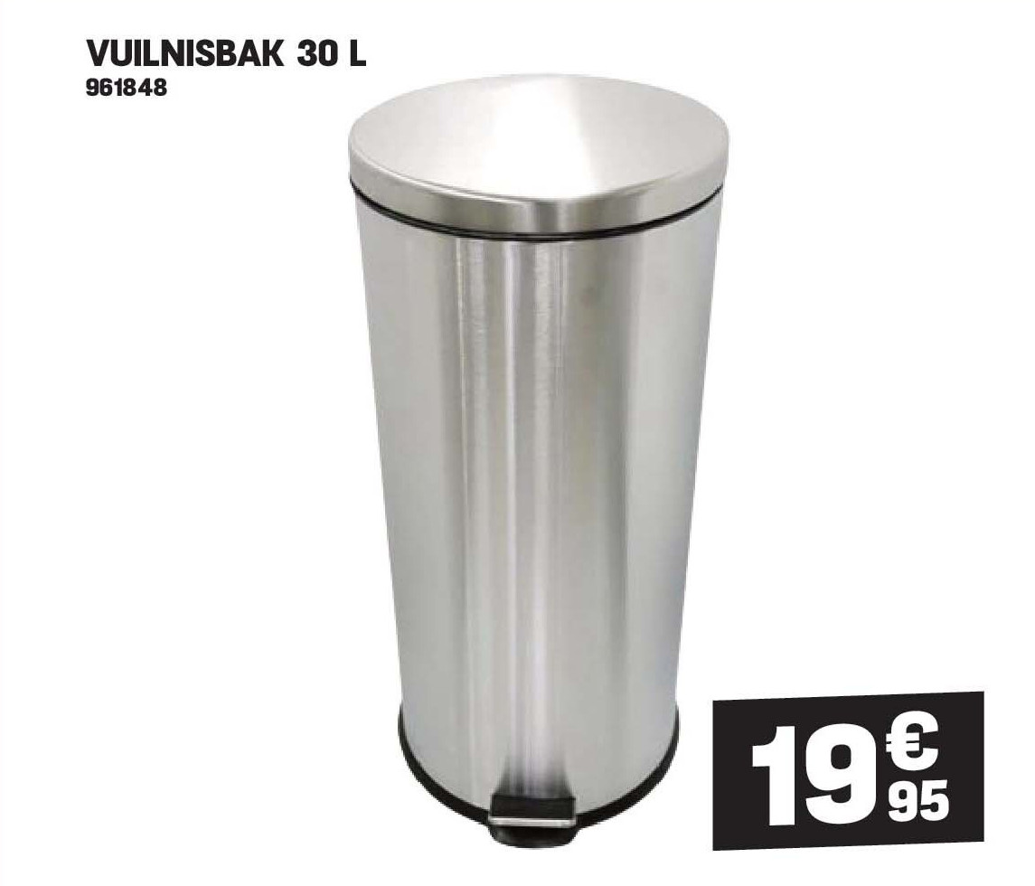 VUILNISBAK 30 L