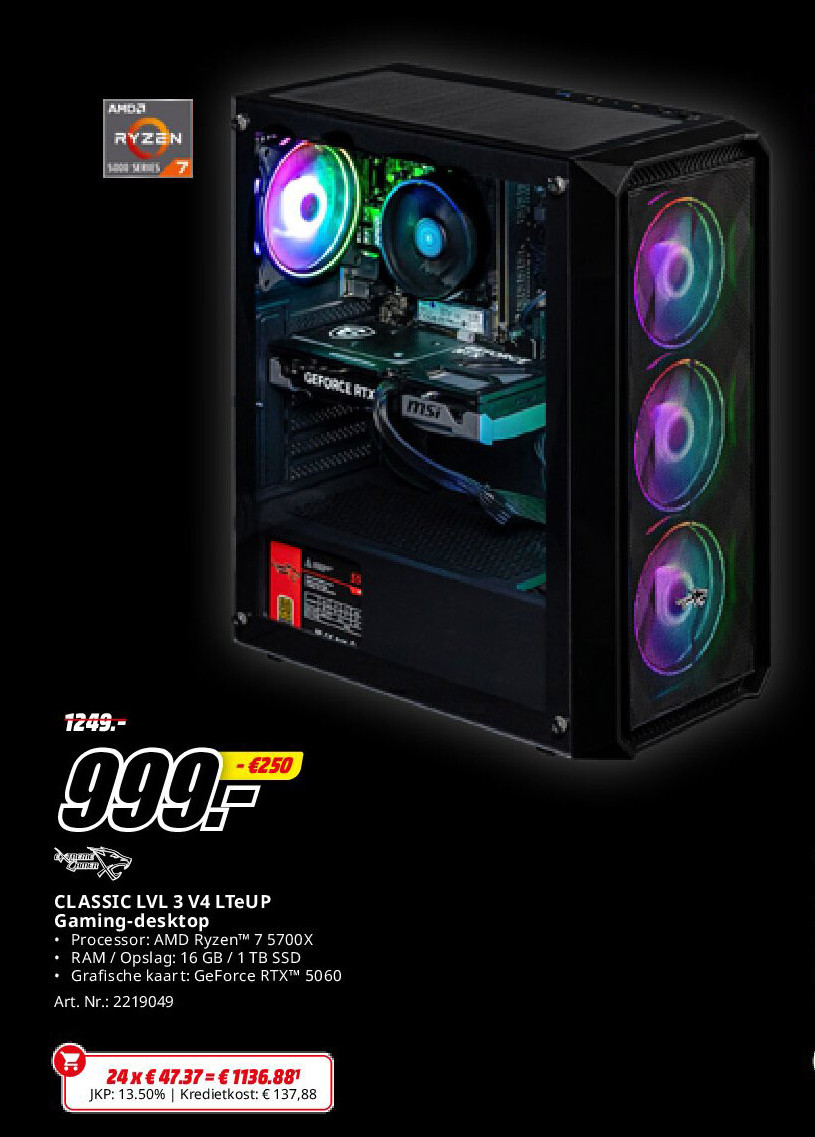 CLASSIC LVL 3 V4 LTeUP Gaming-desktop