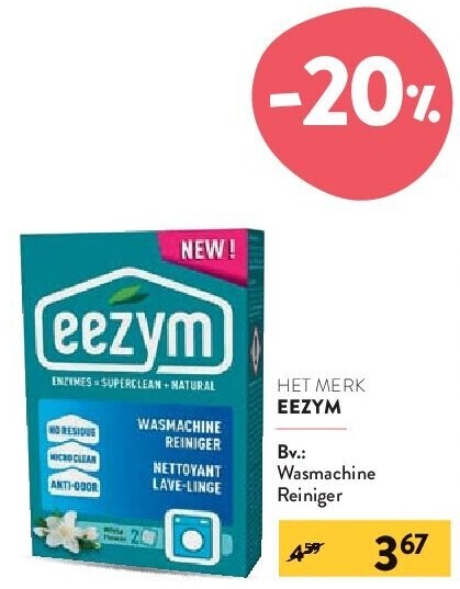 Wasmachine Reiniger