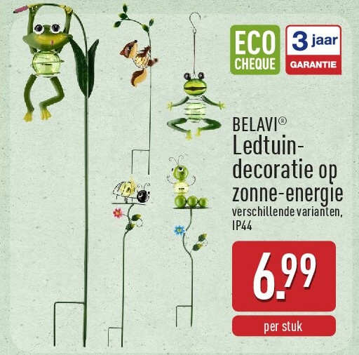 Ledtuin- decoratie op zonne-energie