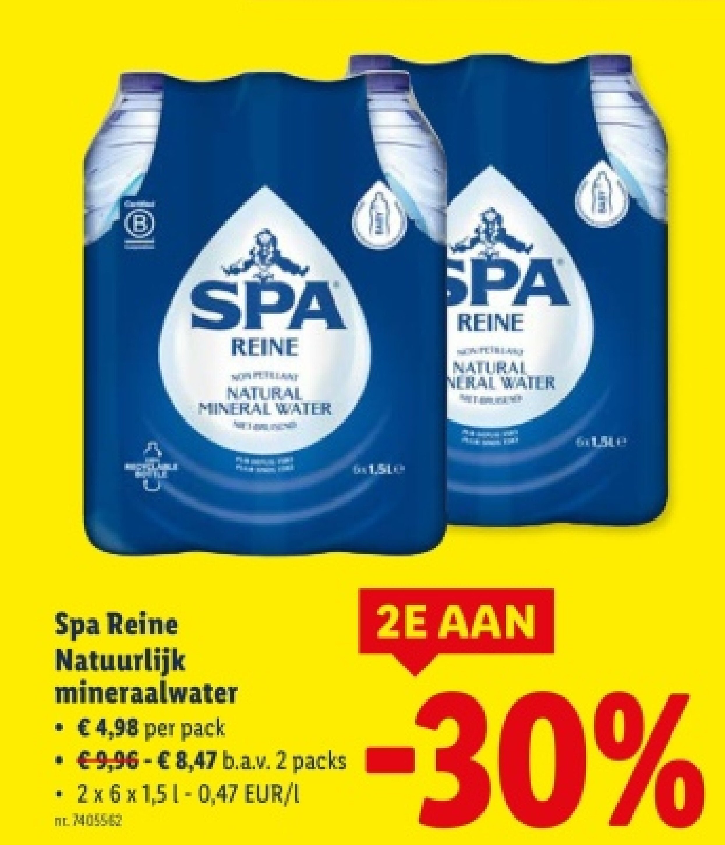 Natuurlijk mineraalwater