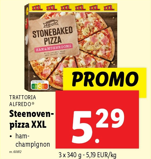 Steenovenpizza XXL