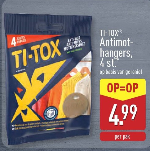 Antimot hangers, 4st.