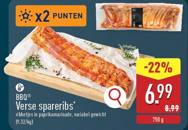 Verse spareribs