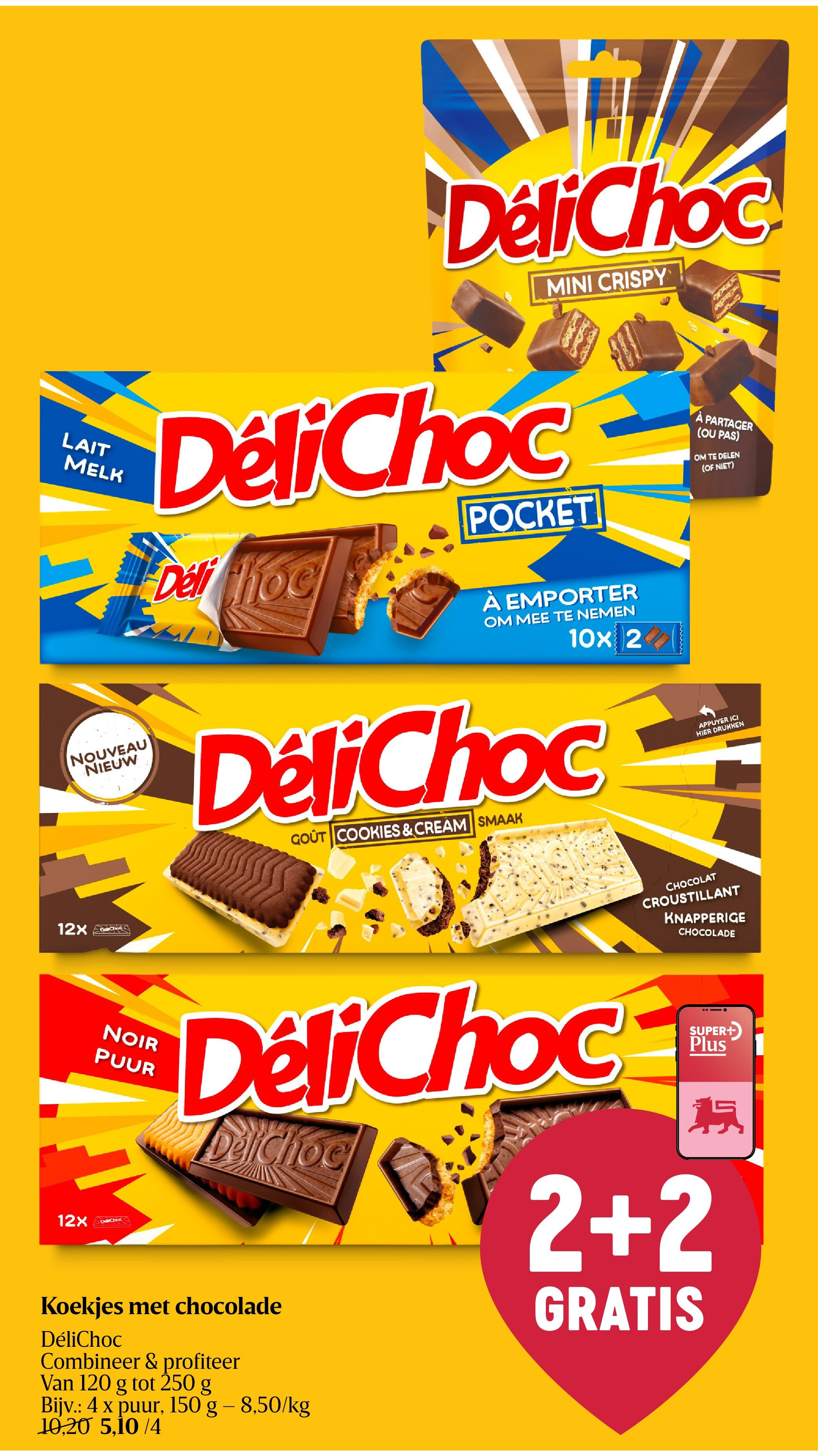 Koekjes met chocolade