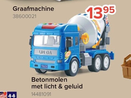 Betonmolen met licht & geluid