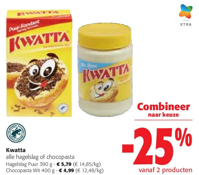 Kwatta Hagelslag Puur 390 g