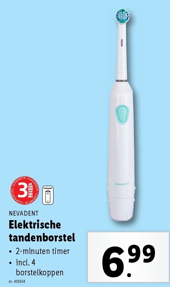 Elektrische tandenborstel