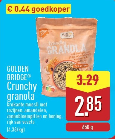 Crunchy granola