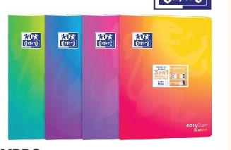 Cahier Polypro Easybook Fusion Oxford 3 en 1