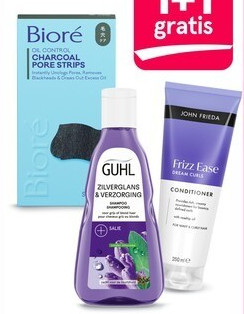 Guhl, John Frieda en Bioré