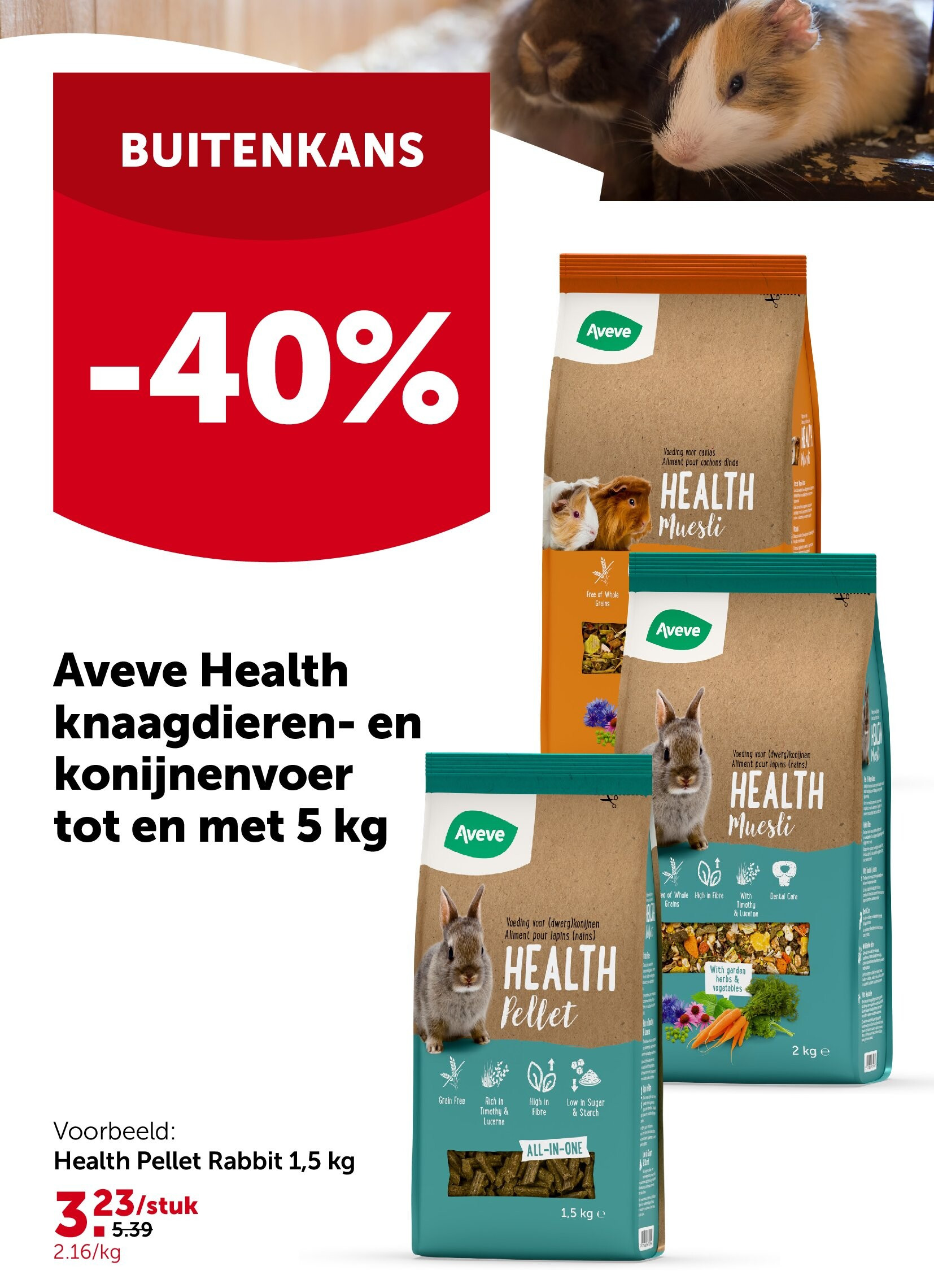 Health Pellet Rabbit 1,5 kg
