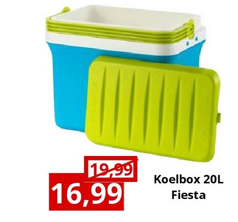 Koelbox 20L Fiesta