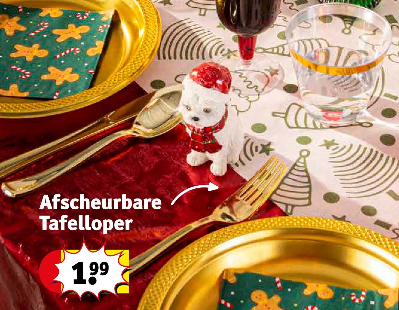 Afscheurbare Tafelloper