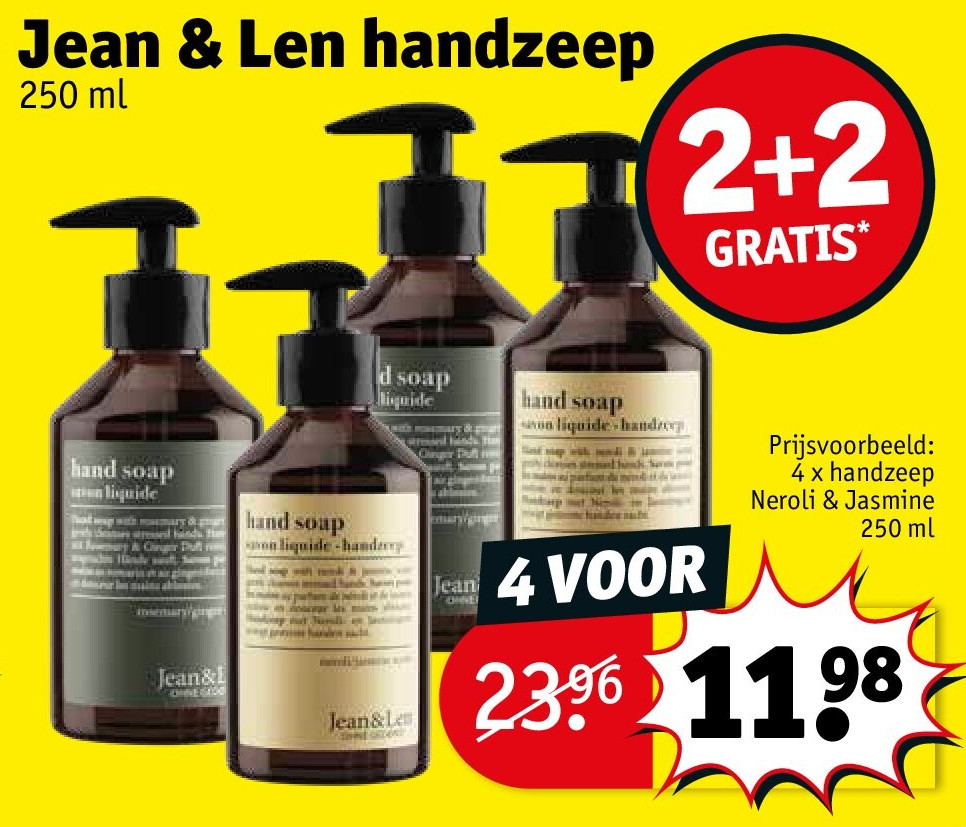 Jean & Len handzeep