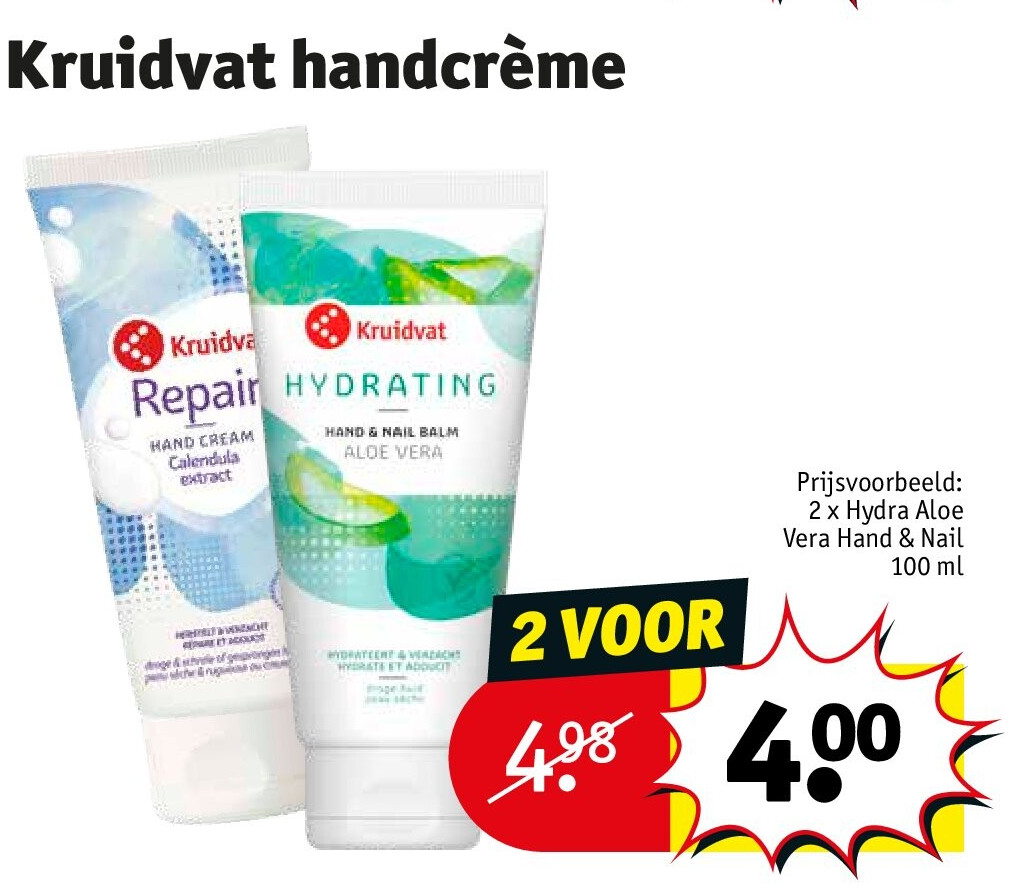 Kruidvat handcrème