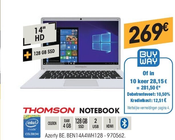 Thomson NOTEBOOK