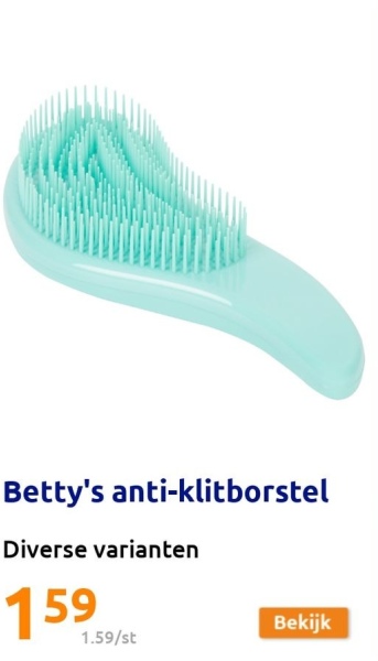 Betty's anti-klitborstel
