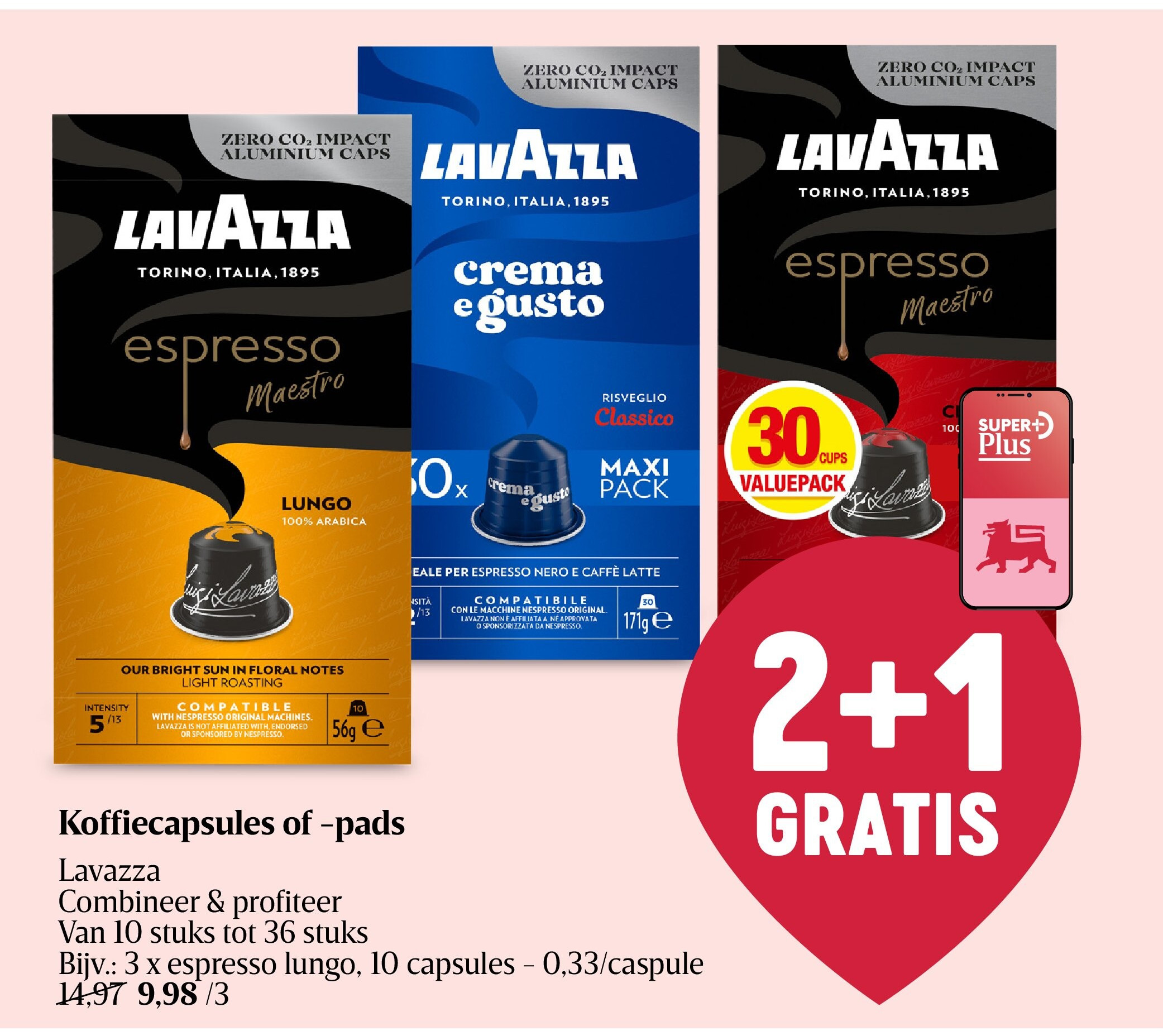 Koffiecapsules of -pads