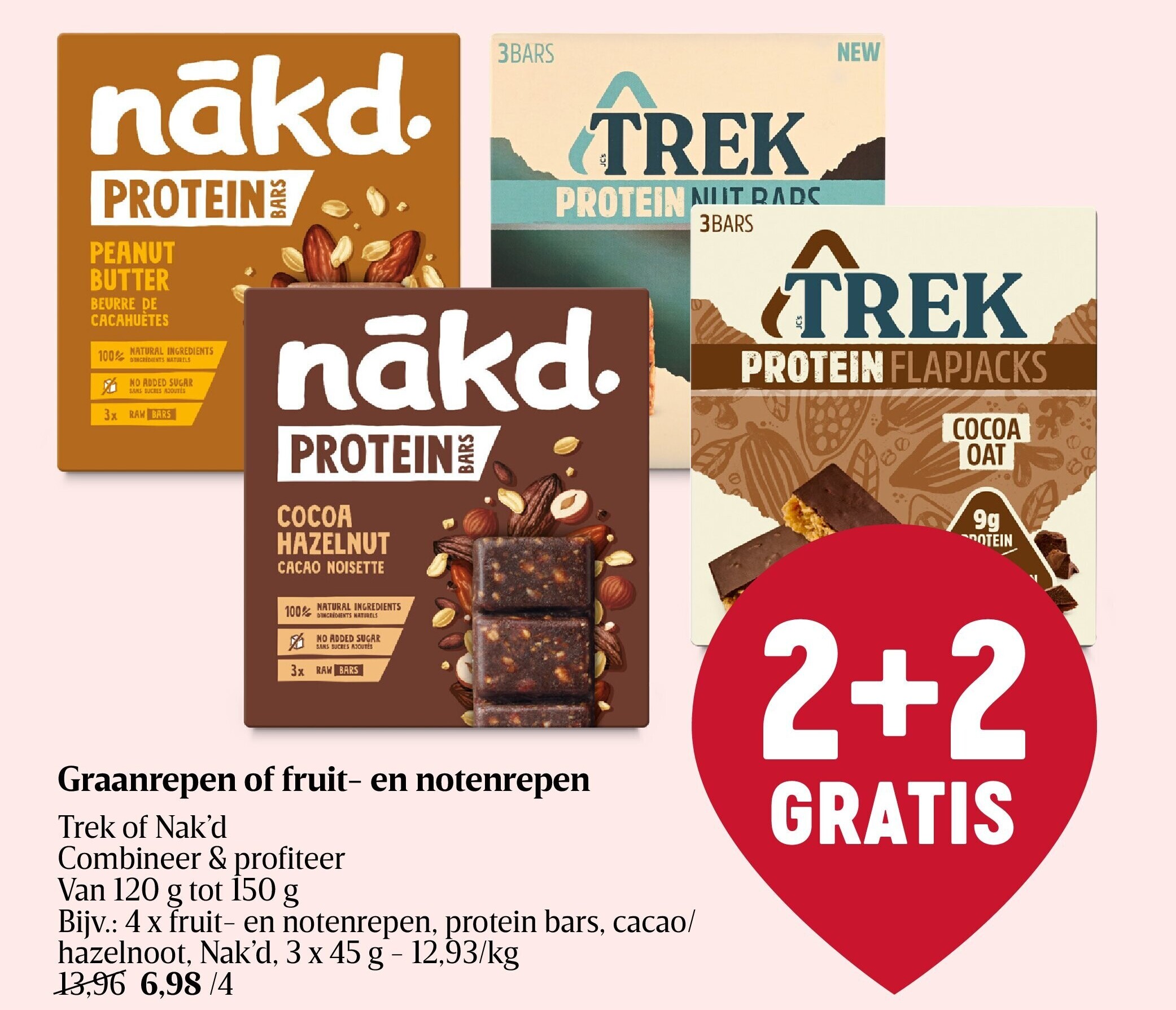 Graanrepen of fruit- en notenrepen